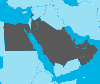 Middle East, Egypt, and Gulf region