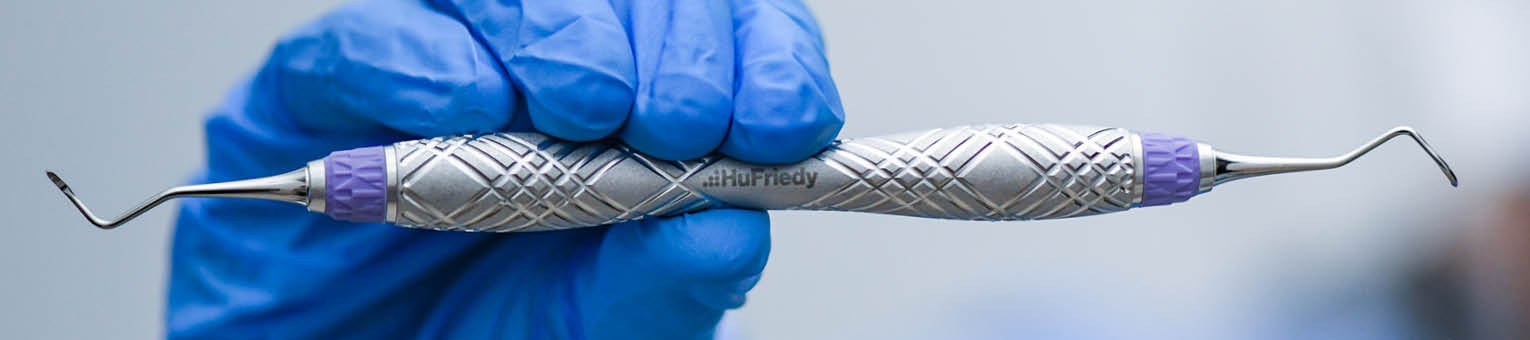 HuFriedyGroup EverEdge 2.0 scalers and curettes with colored resin handles