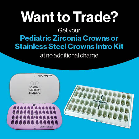 Get your Pediatric Zirconia Crowns or Stainless Steel Crowns into kit