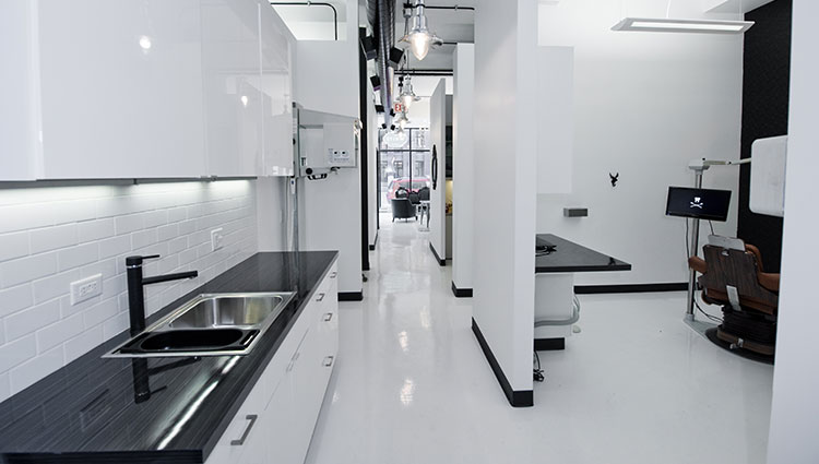 White dental studios