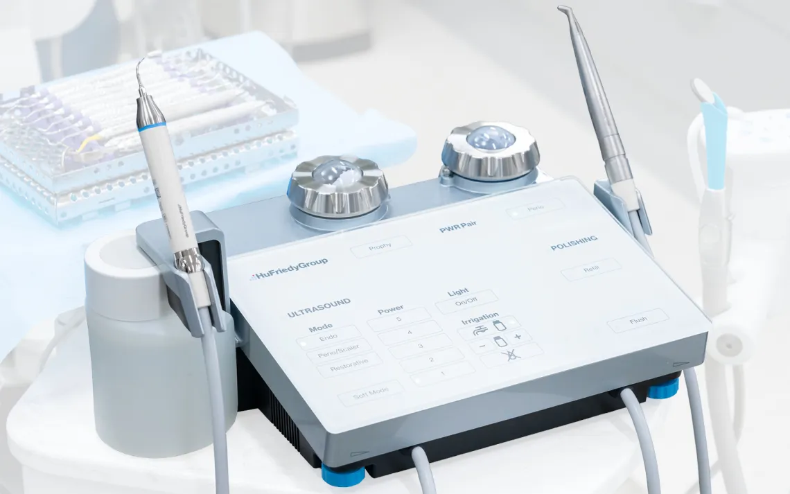 Patient consultation with dental imaging